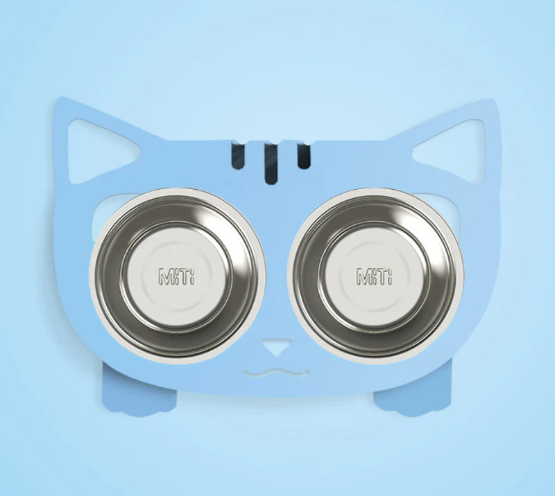 Anti-Falling Cat & Dog Feeding Water Bowl