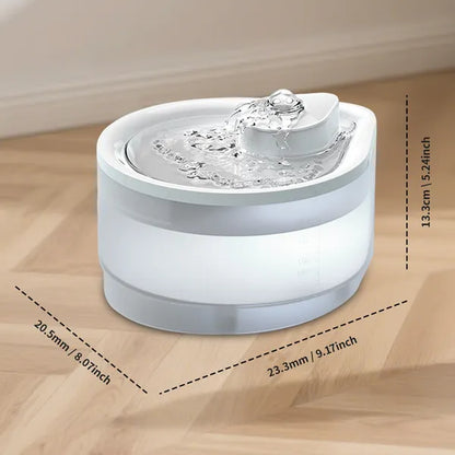 2500ML USB Pet Water Fountain