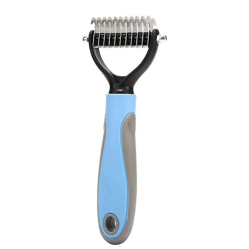 Stainless Double-Sided Pet Brush Hair Removal Comb