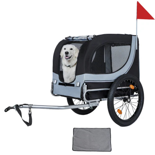 Large Folding Bike Trailer for Dogs