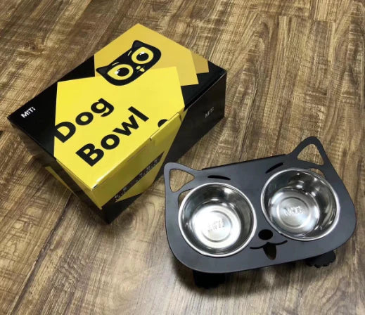 Anti-Falling Cat &amp; Dog Feeding Water Bowl