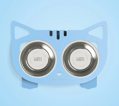 Anti-Falling Cat &amp; Dog Feeding Water Bowl