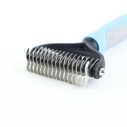 Stainless Double-Sided Pet Brush Hair Removal Comb