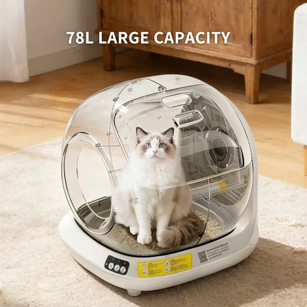 78L Smart Automatic Self-Cleaning Cat Litter Box
